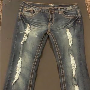 Ripped vip jeans